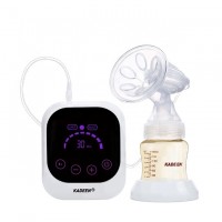 CE approved Full touch screen silicone mom and baby breast pump electric milk pump