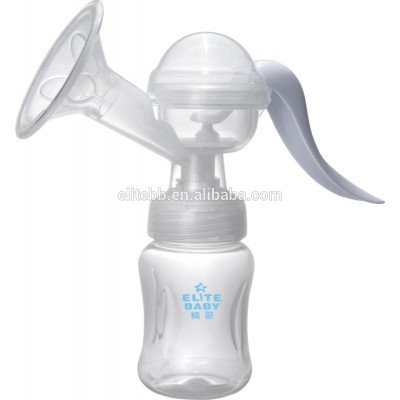 Portable food grade pp 200ml capacity Feeding Tool manual breast pump machine